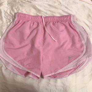 Pink Nike shorts